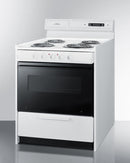 Summit 30" Wide Electric Coil Top Range 