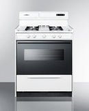 Summit 30" Wide Gas Range 
