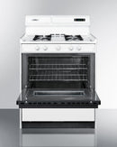 Summit 30" Wide Gas Range 