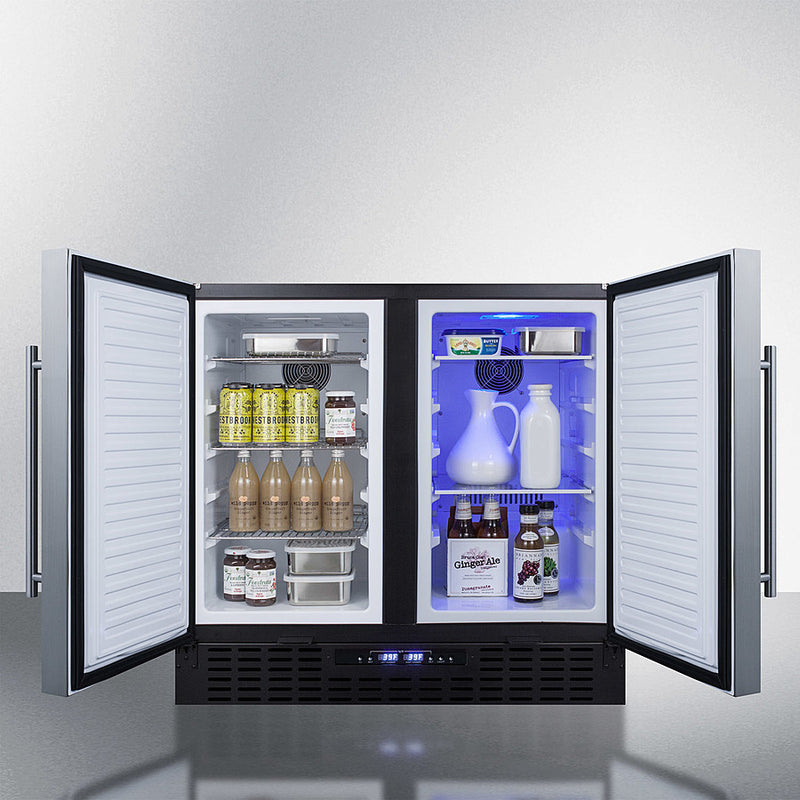 Summit -30 Wide Built-In Refrigerator-Freezer | FFRF3070BIF