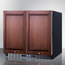 Summit 36" Wide Built-In Refrigerator-Freezer with Integrated Door Frame ADA Compliant