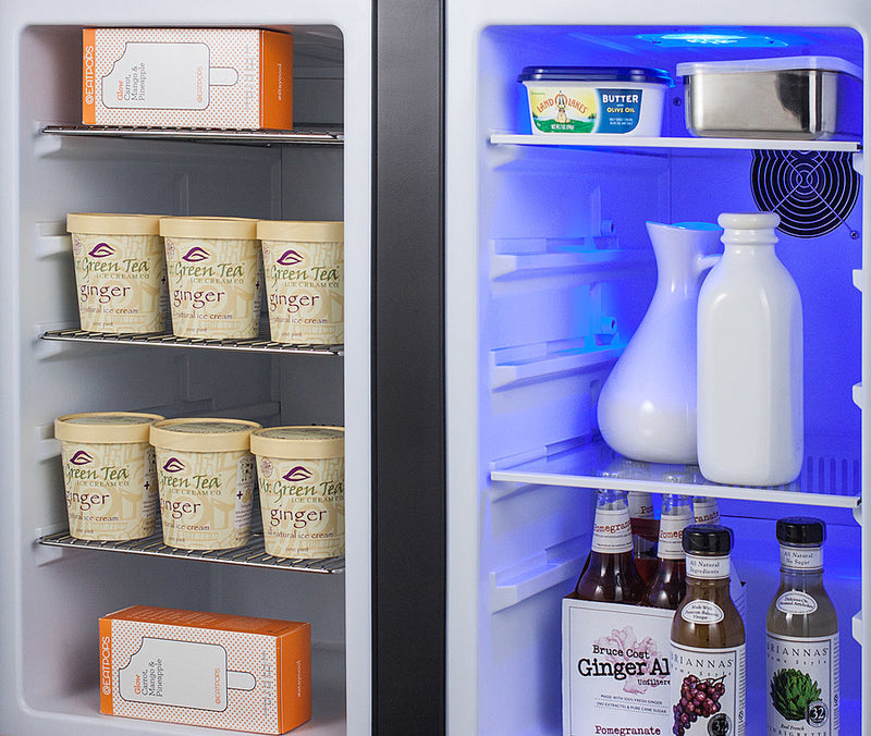 Summit 36" Wide Built-In Refrigerator-Freezer with Integrated Door Frame ADA Compliant