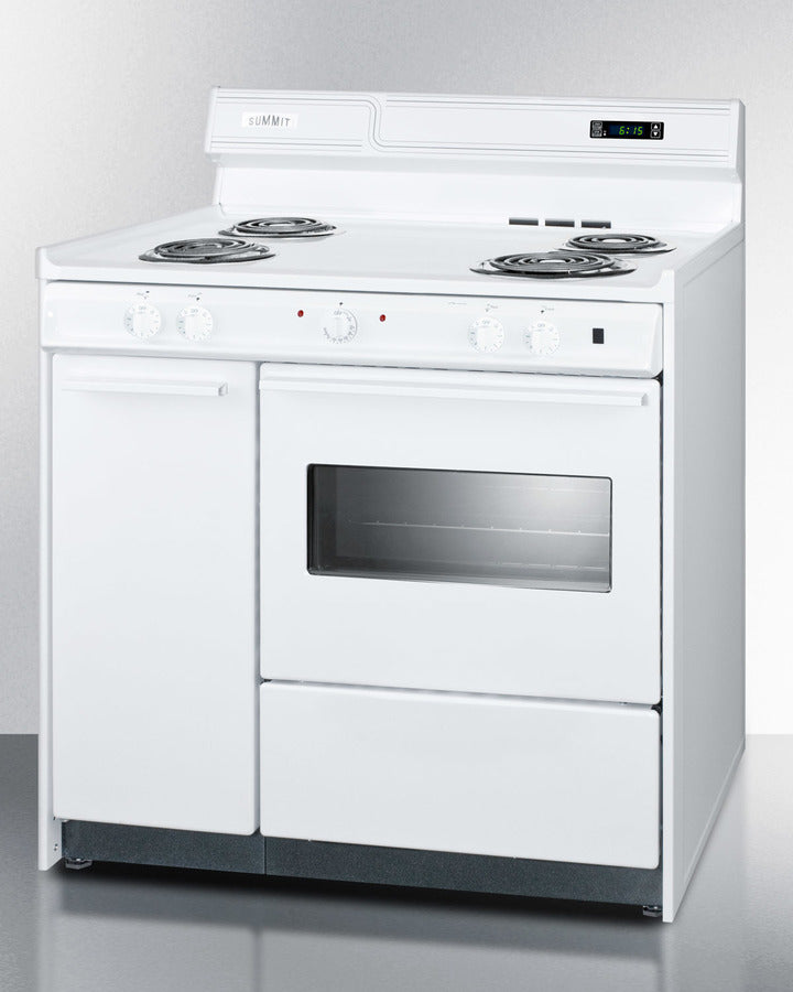 Summit 36" Wide Electric Coil Top Range