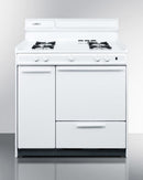 Summit 36" Wide Gas Range 