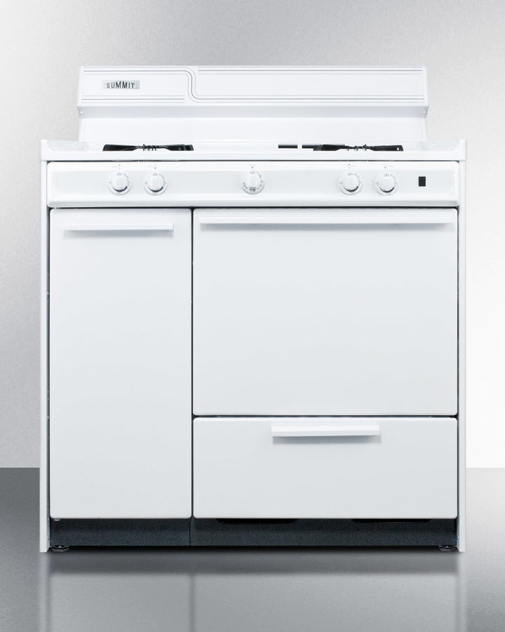Summit 36" Wide Gas Range 