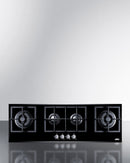 Summit 44" Wide 4-Burner Gas Cooktop