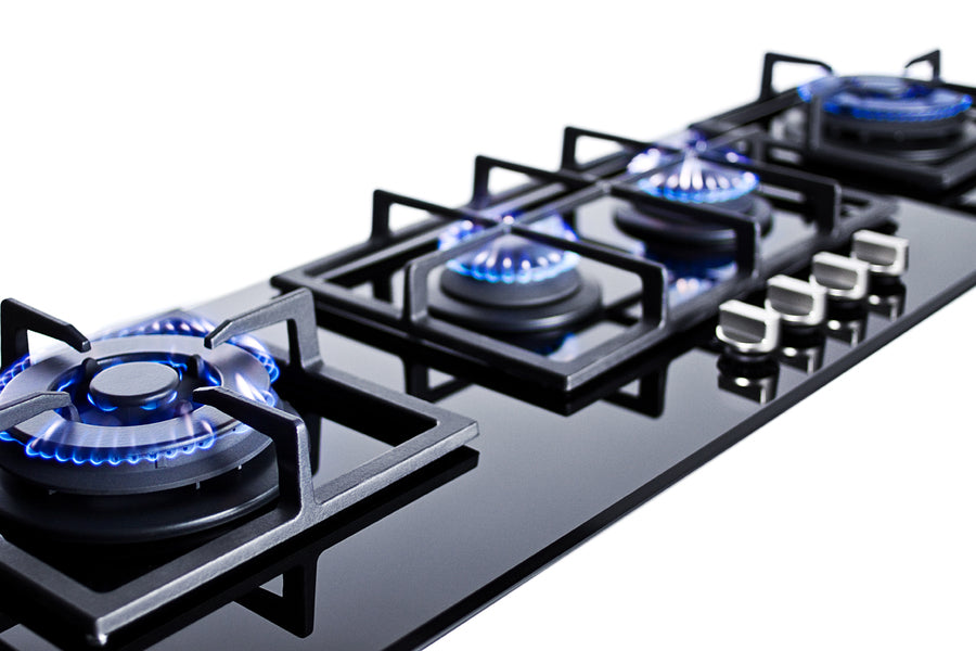 Summit 44" Wide 4-Burner Gas Cooktop