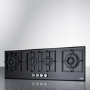 Summit 44" Wide 4-Burner Gas Cooktop