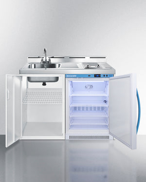 Summit 48" Wide All-In-One Wellness Room Kitchenette with MOMCUBE™ Refrigerator