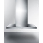 Summit 48" Wide Island Hood in Stainless Steel