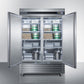 Summit 49 Cu.Ft. Frost-Free Reach-In Two-Door All-Freezer