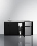 Summit 72" Wide All-In-One Kitchenette ADA Counter Height