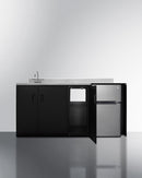 Summit 72" Wide All-In-One Kitchenette ADA Counter Height