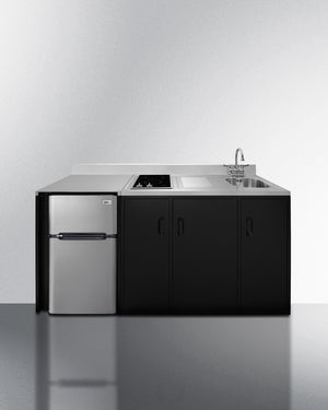 Summit 72" Wide All-In-One Kitchenette ADA Counter Height