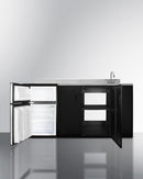 Summit 72" Wide All-In-One Kitchenette ADA Counter Height