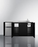 Summit 72" Wide All-In-One Kitchenette ADA Counter Height