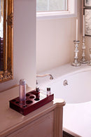 Summit BeautiFridge Cosmetics Cooler with Ruby Shelving and Glass Door