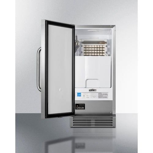 Summit Built-In 50 lb. Clear Icemaker ADA Compliant 