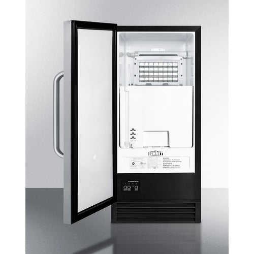 Summit Built-In 50 lb. Clear Icemaker 