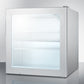 Summit Compact All-Freezer with Self-Closing Door and Stainless Steel Cabinet
