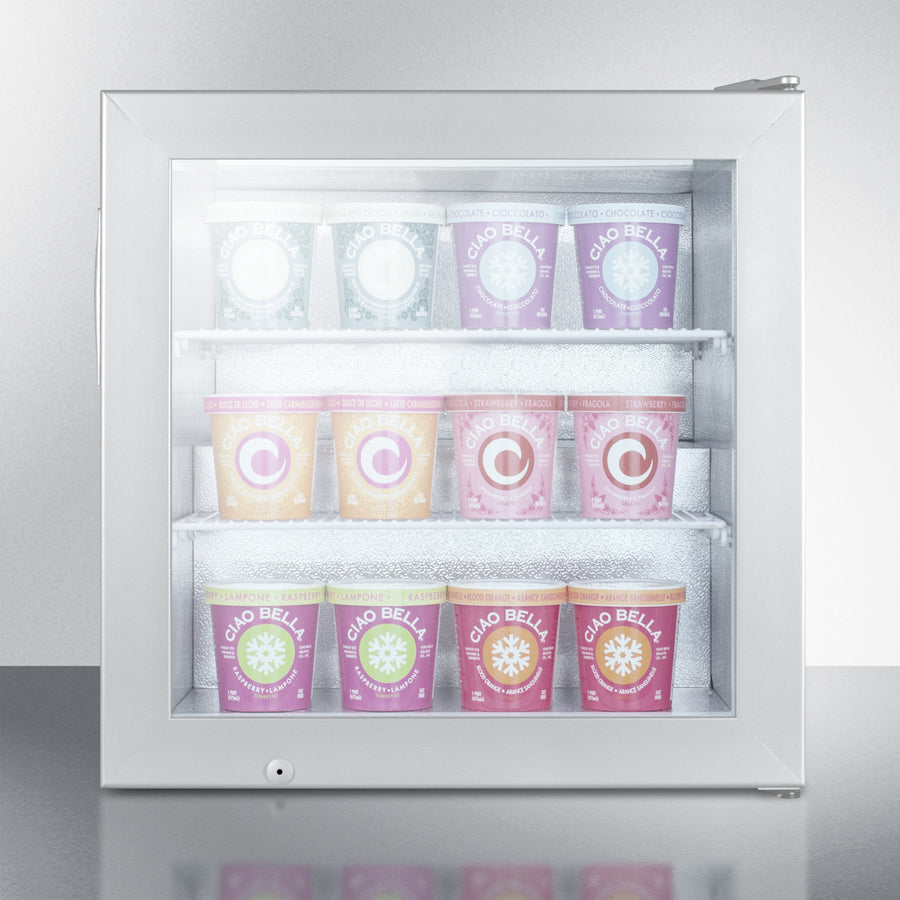Summit Compact All-Freezer with Self-Closing Door