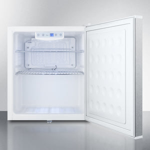 Summit Compact All-Refrigerator in White with Digital Thermostat