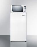Summit Compact Refrigerator-Freezer-Microwave Combination Unit With Automatic Defrost