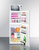 Summit Frost-Free Refrigerator-Freezer-Microwave Combination in Thin-Line Width