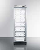 Summit PureTherm 24" Wide Full-Sized Glass Door Blanket Warmer