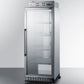 Summit PureTherm 24" Wide Single Chamber Blanket Warmer with Glass Door