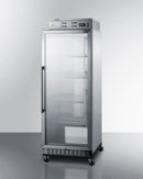 Summit PureTherm 24" Wide Single Chamber Blanket Warmer with Glass Door