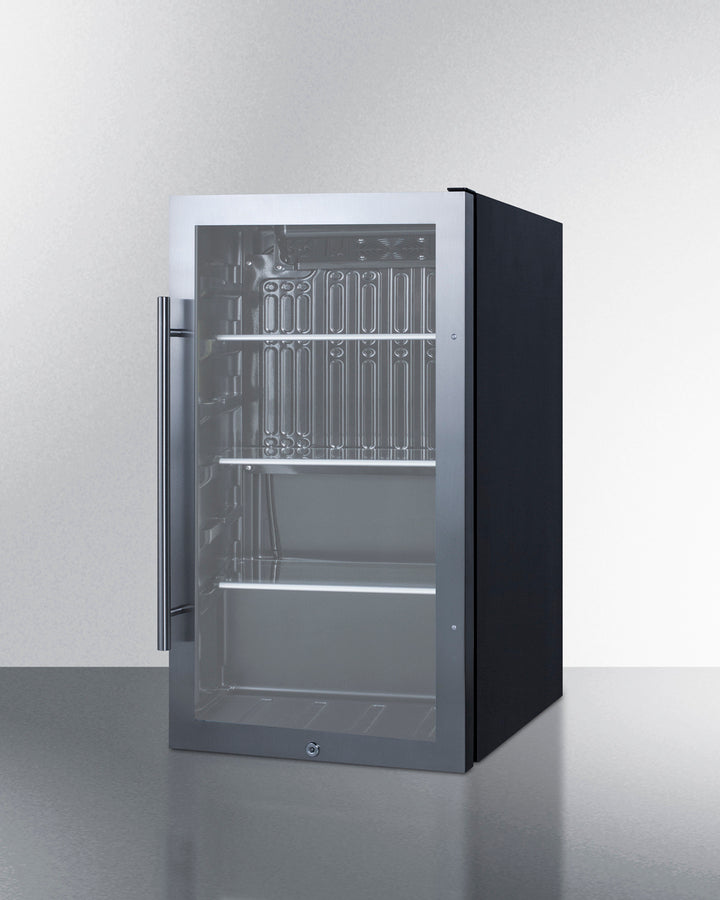 Summit Shallow Depth Indoor/Outdoor Beverage Cooler