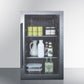 Summit Shallow Depth Indoor/Outdoor Beverage Cooler