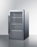Summit Shallow Depth Indoor/Outdoor Beverage Cooler