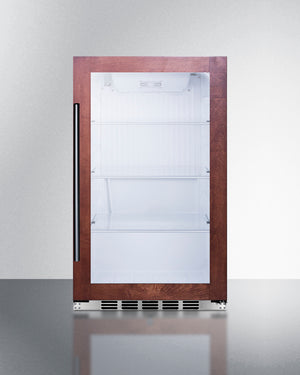 Summit Shallow Depth Indoor/Outdoor Beverage Cooler