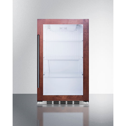 Summit Shallow Depth Indoor/Outdoor Beverage Cooler 