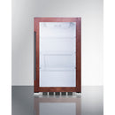 Summit Shallow Depth Indoor/Outdoor Beverage Cooler 