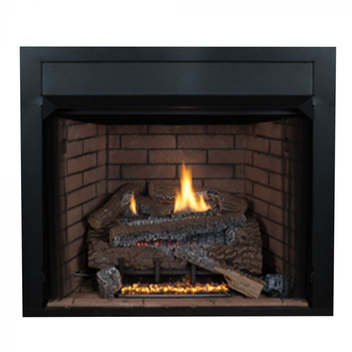 Superior Fireplaces 32" Vent Free Fireplace Millivolt - VRT4032ZMN