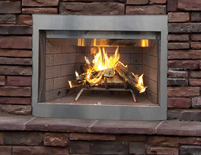 Superior Fireplaces 36" Outdoor Wood Burning Fireplace - WRE3036