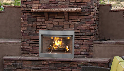 Superior Fireplaces 42" Outdoor Wood Burning Fireplace - WRE3042