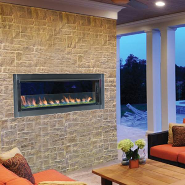Superior Fireplaces 43" Linear Outdoor Fireplace Electronic - VRE4543