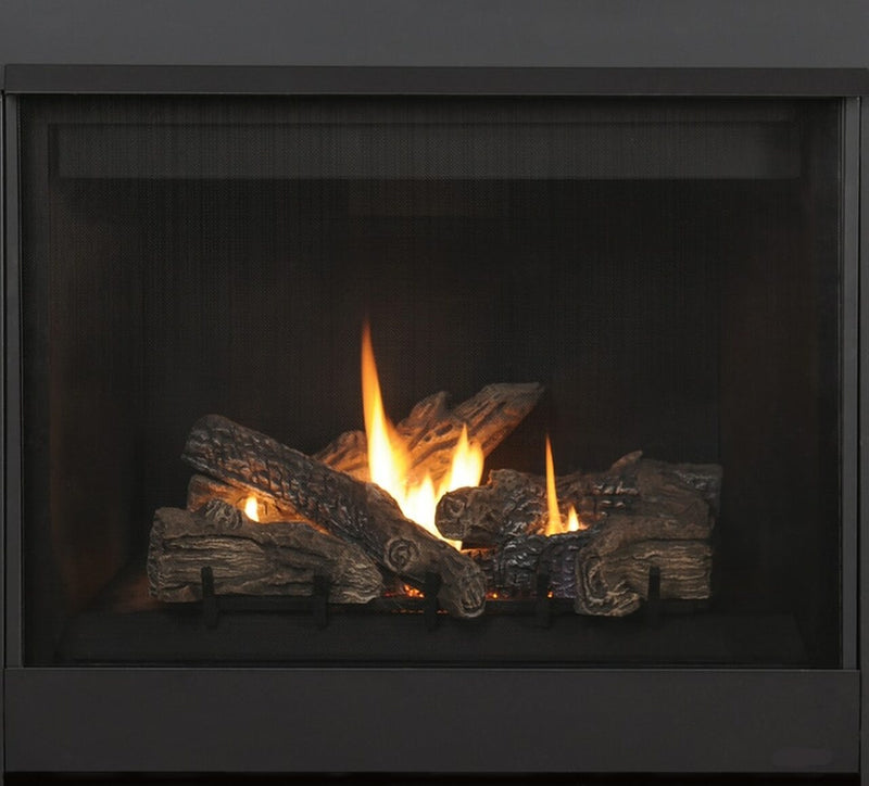 Superior Fireplaces 45" Inch Direct Vent Gas Fireplace-Electronic Ignition-Black Interior - DRT4045