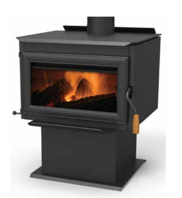 Superior Fireplaces Freestanding Wood Burning Stove - Steel WXS2021WS-B