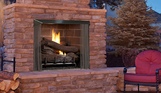 Superior Fireplaces Outdoor Vent Free Masonry Fireplace - VRE6000