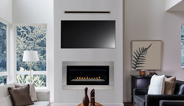 Superior Fireplaces Vent-Free Gas Fireplace - VRL3045 - 55"