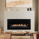 Superior Linear Direct Vent Fireplace, Lights, Blower, Electronic Ignition with Remote, Natural Gas - DRL3535-45-55