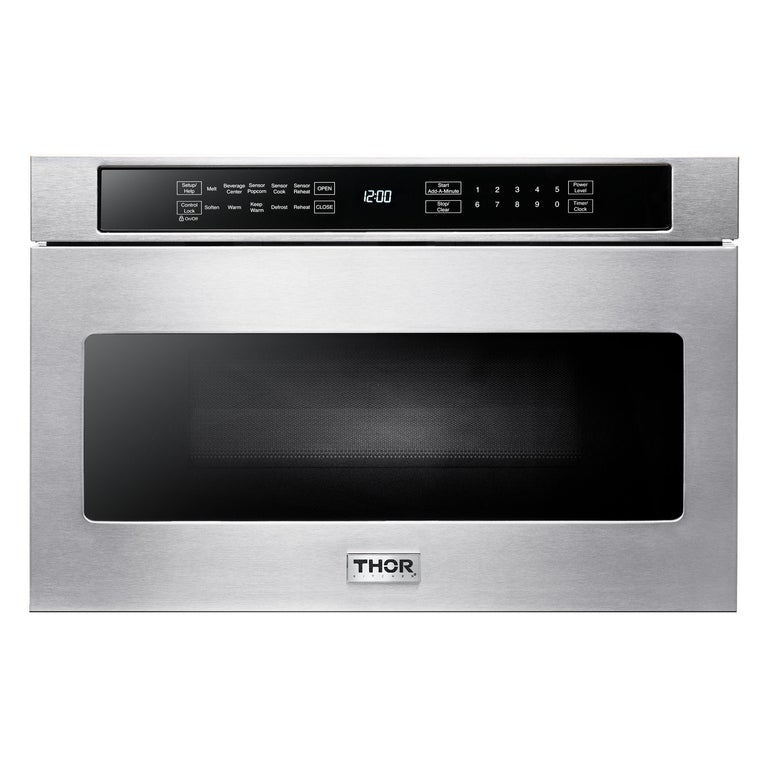 Thor Kitchen 24 inch 1.2 Cu. Ft. Microwave Drawer In Stainless Steel