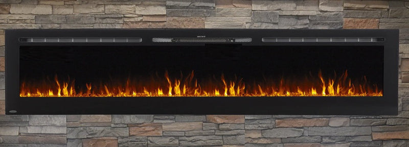 Touchstone Sideline Recessed Built In Wall Insert Electric Fireplace Heater 80032