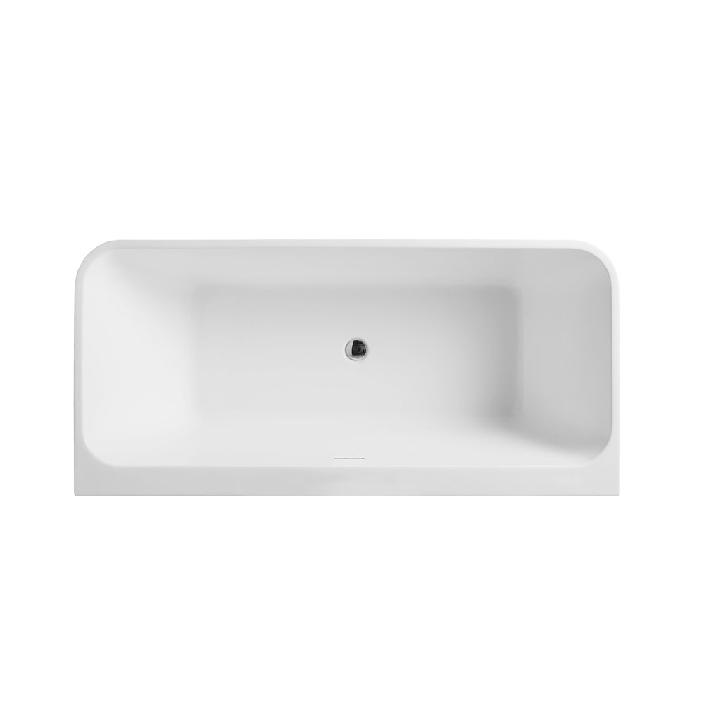 Vinnova Dashiel Soaking Bathtub White Finish