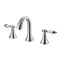 Vinnova Florence Two-Handle 8-Inch Widespread Bathroom Faucet Polished Chrome Finish